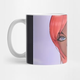 Pink Hair Anime Girl Mug